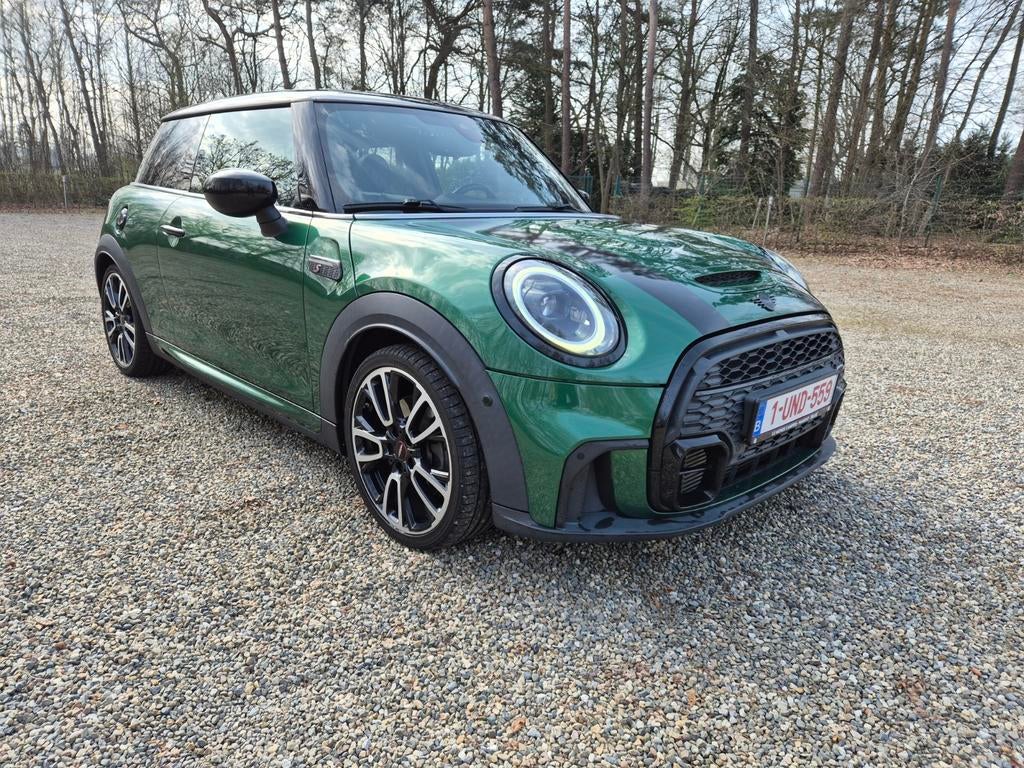 Mini Cooper S JCW 3 drs leder Navi Panoramadak H&K sound, Auto's, Mini, Automaat, Leder, Bedrijf, Panoramadak