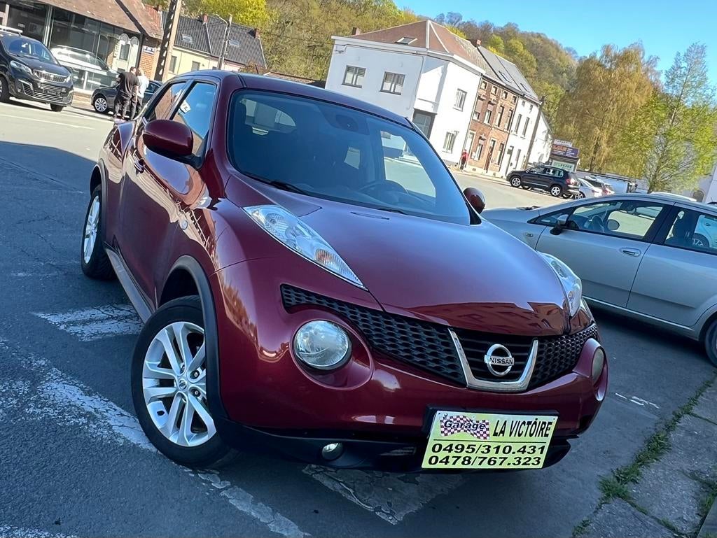 Nissan Juke 1.5 dci 2011 année 169000km 81kw 0032478767323, Autos, Rouge, Euro 5, Achat, Entreprise