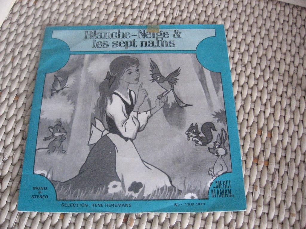4 disques 45' Vintage 87' pour enfants, Enlèvement ou Envoi, Comme neuf, Garçon ou Fille