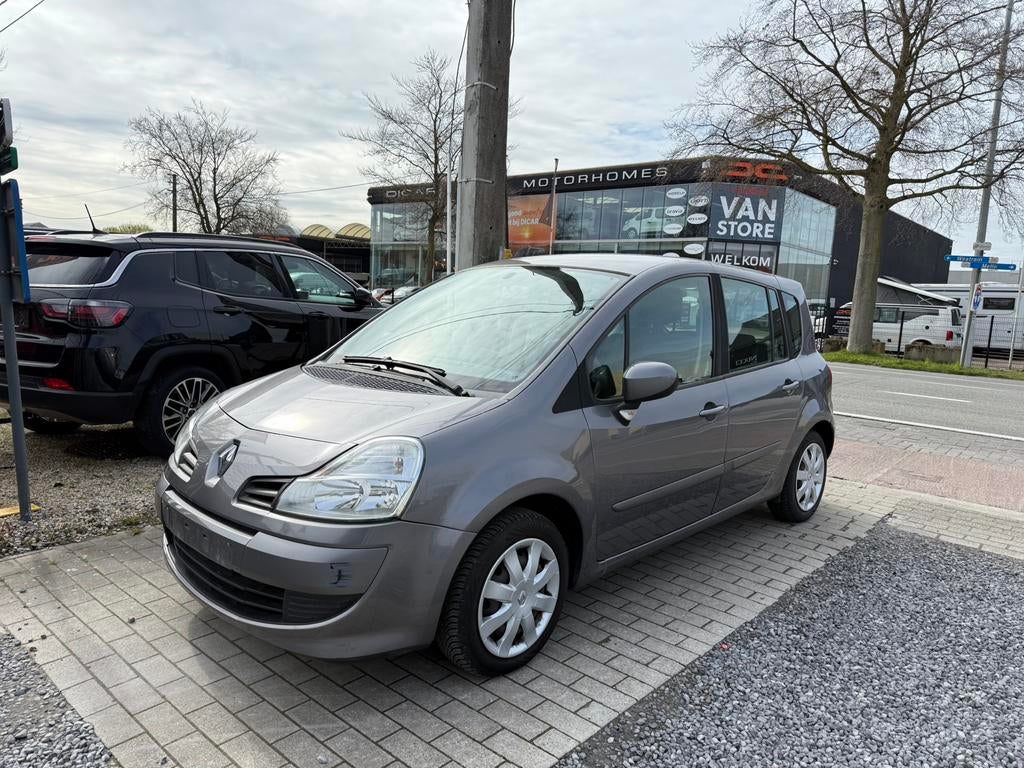 RENAULT GRAND MODUS 1.2 BENZINE GEKEURD AIRCO TOPSTAAT ✅, Autos, Renault, Argent ou Gris, Achat, Entreprise, Noir