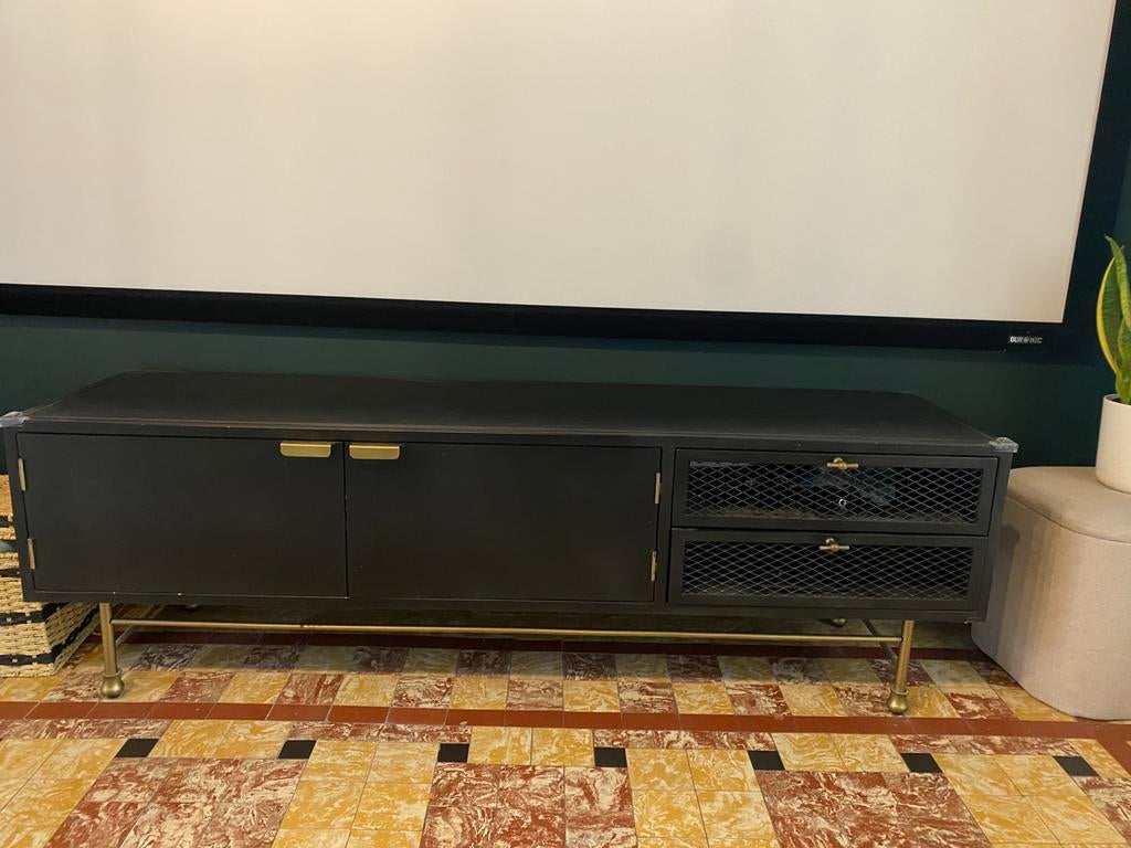 Meuble TV, Maison & Meubles, Armoires | Mobilier de télévision, 25 à 50 cm, Moins de 100 cm, 150 à 200 cm, Comme neuf