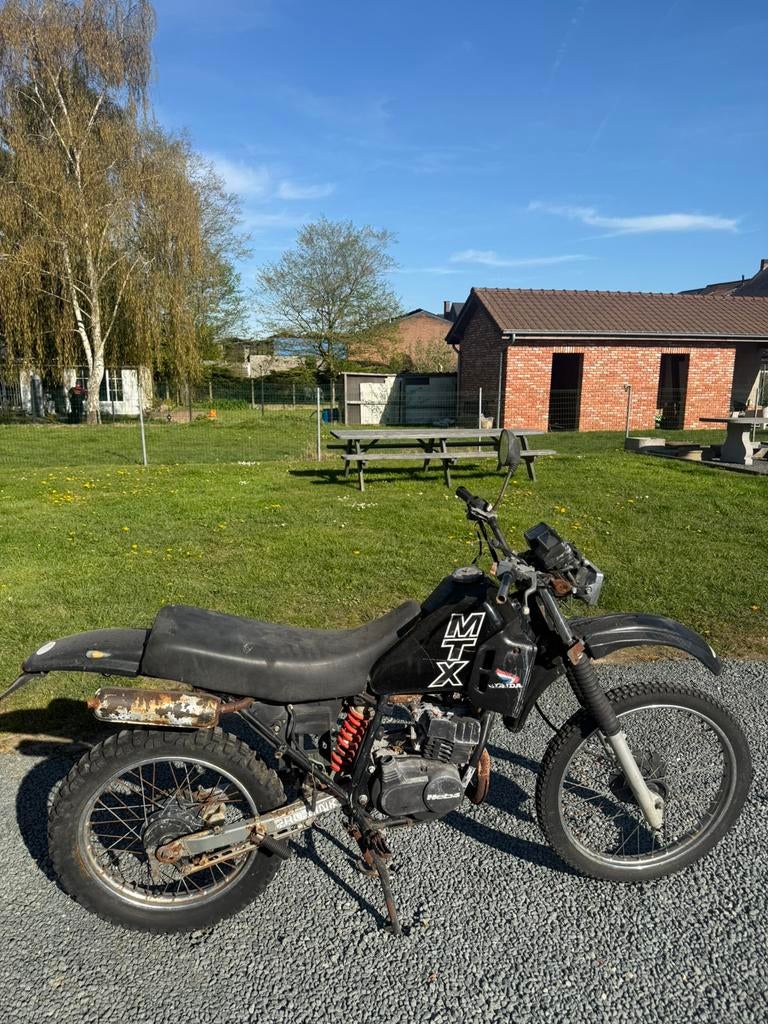 Honda mtx 50r met papieren, Enlèvement