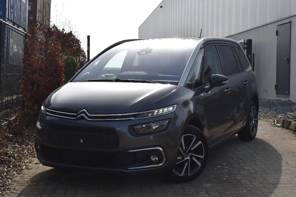 Citroen Grand C4 SpaceTourer 1.2 Shine EAT8 7 zit 67D km, Auto's, Leder en Stof, 7 zetels, C4, BTW verrekenbaar