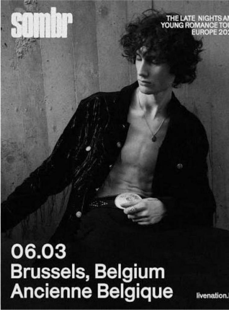 Ik ben op zoek naar 2 tickets voor Sombr in AB, Tickets en Kaartjes, Maart