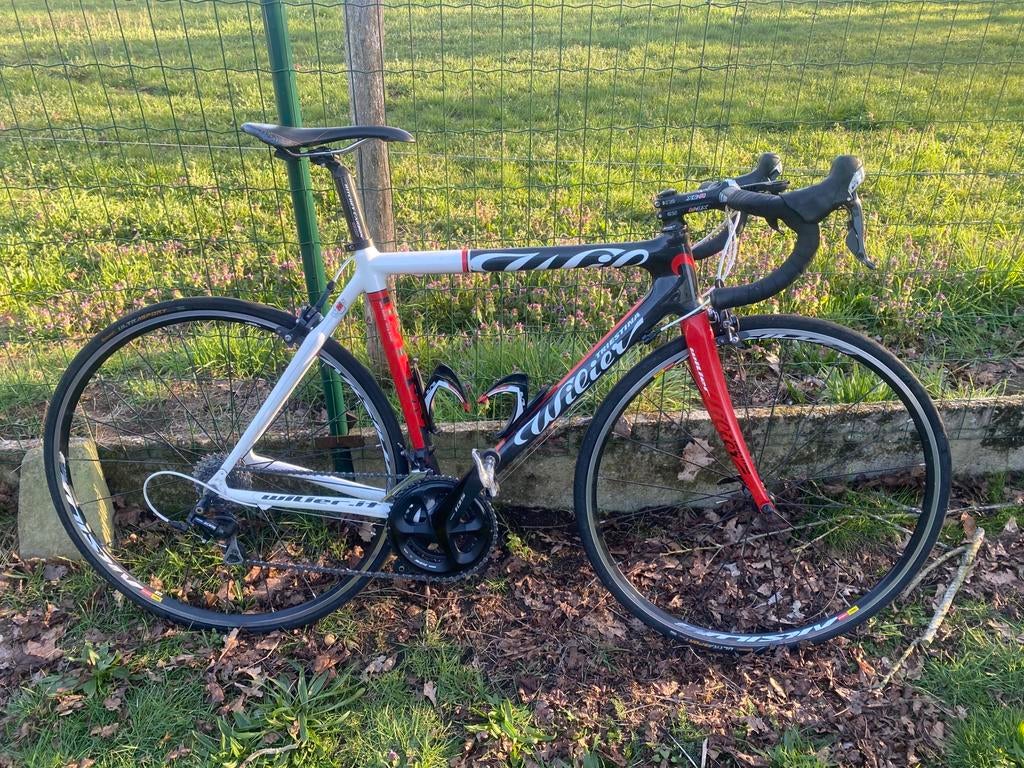 Wilier Triestina Shimano 105, Comme neuf, Enlèvement, 15 à 20 vitesses, Carbone