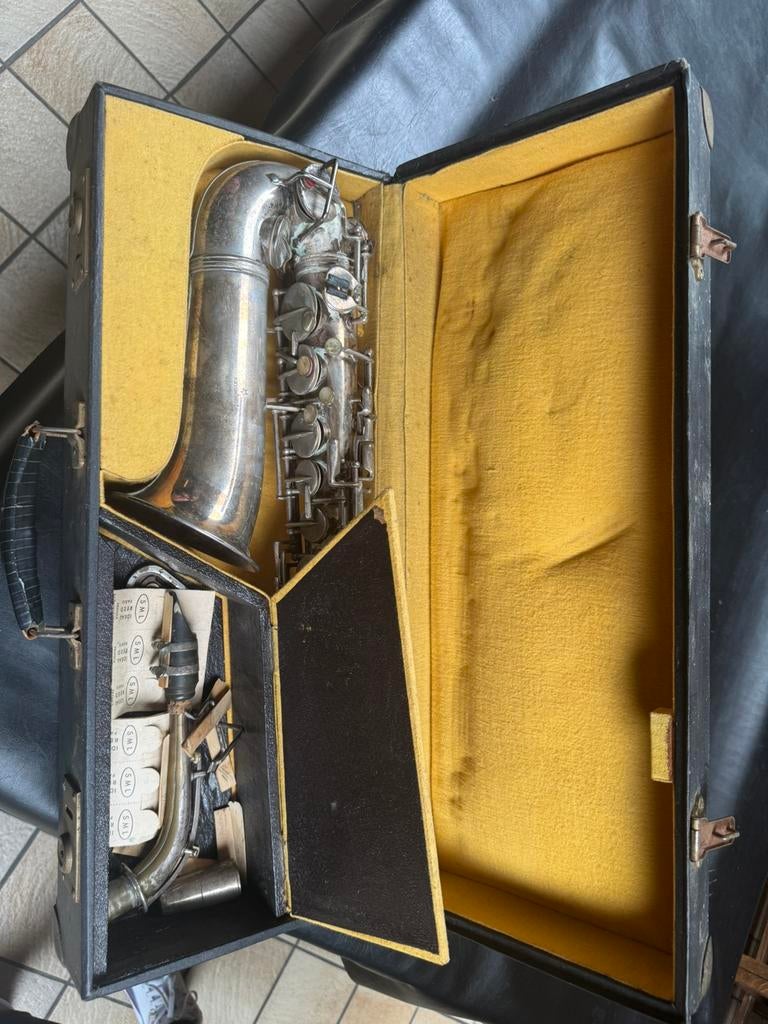 Saxofoon, Ophalen, Zo goed als nieuw