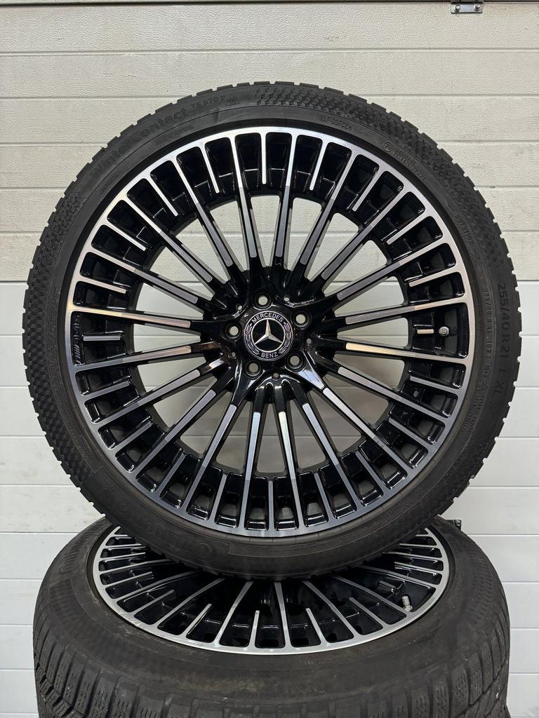 21’’MERCEDES EQC VELGEN WINTERBANDEN ORIG TPMS AMG, Auto-onderdelen, Gebruikt, 255 mm, -, -
