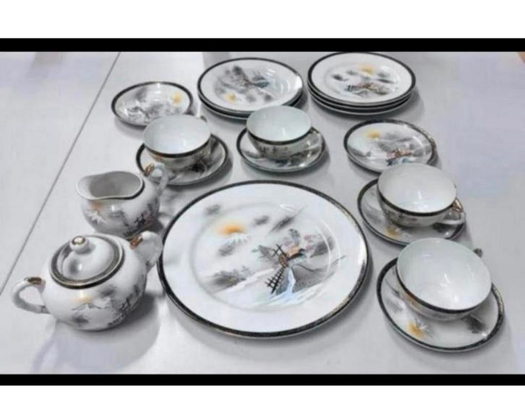 Vaisselle japonaise de la société Yasuda peinte à la main, Enlèvement ou Envoi