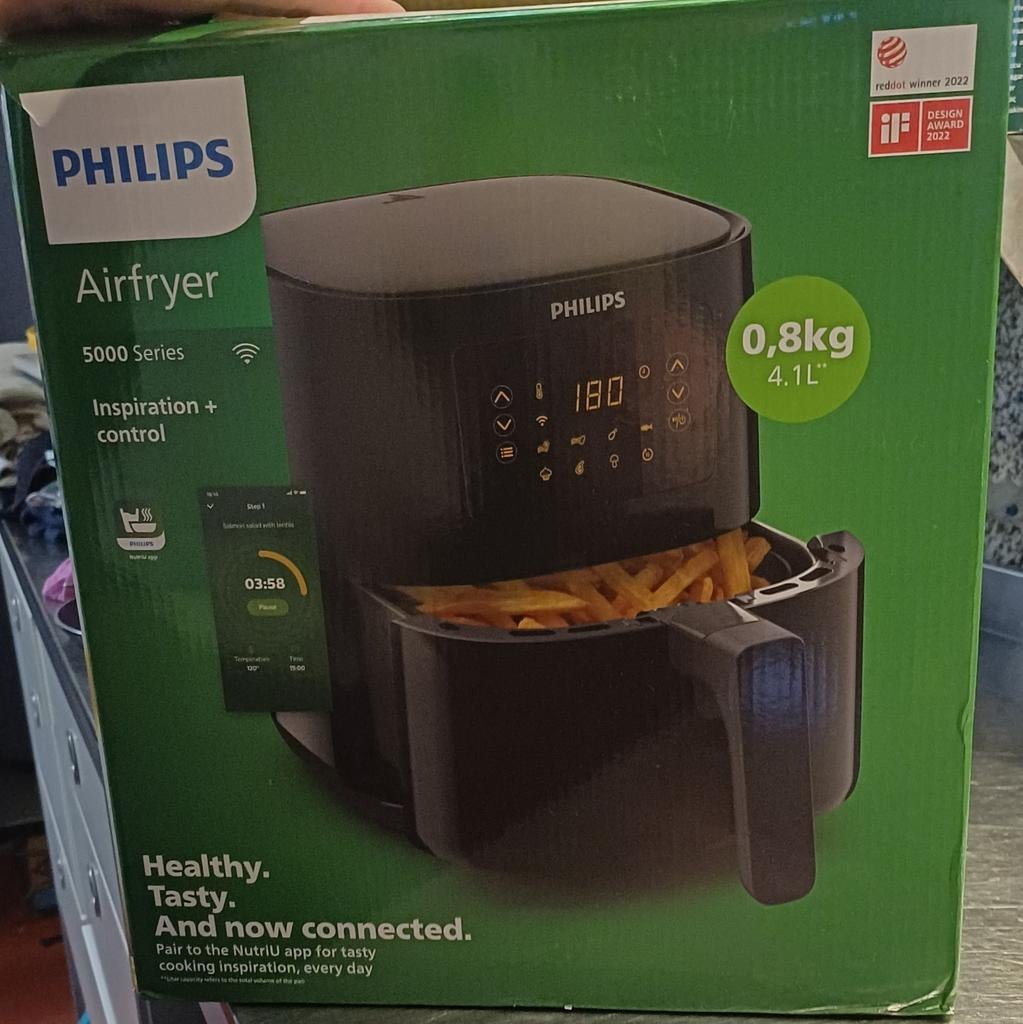 Philips Airfryer avec Wi-Fi neuf jamais utilisé, Enlèvement, Friteuse à air