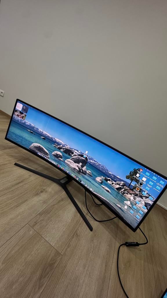 Samsung C49HG90 ultrawide gaming monitor, Enlèvement, Comme neuf, Ultrawide, Gaming