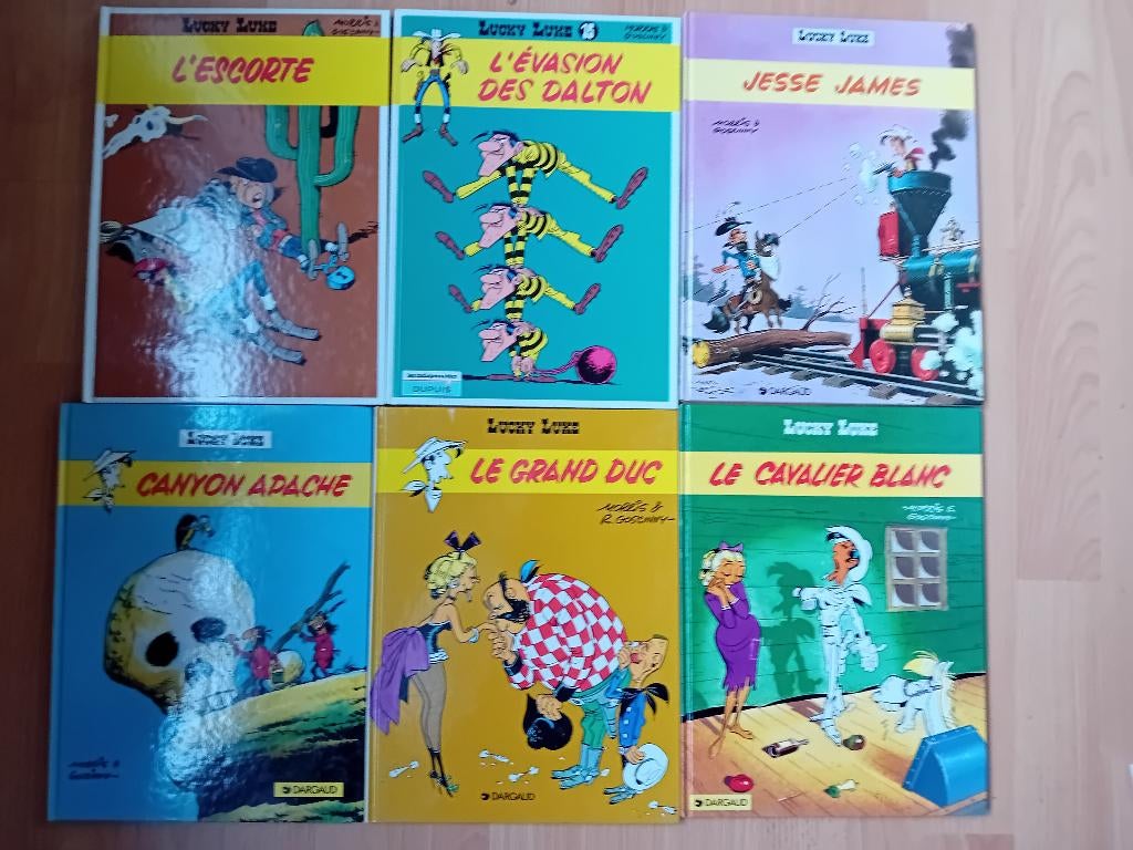 Bande dessinée Lucky Luke - collection, Meerdere stripboeken, Ophalen of Verzenden, Zo goed als nieuw