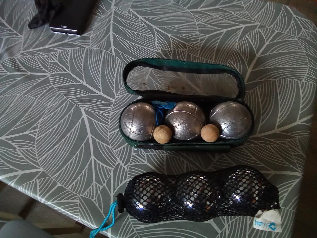 Lot de 2 jeux de boules de pétanque, Enlèvement