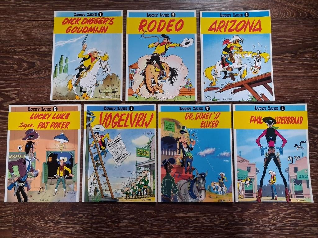 Complete reeks Lucky Luke, Complete serie of reeks, Ophalen of Verzenden, Nieuw, Morris / Goscinny