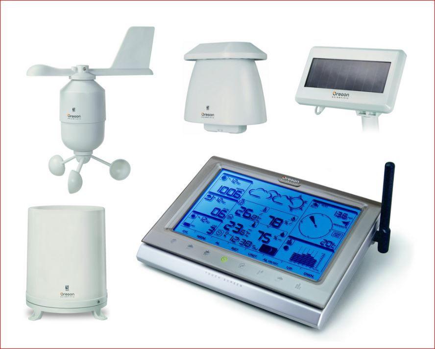 Station Météo Oregon Scientific WMR200, Audio, Tv en Foto, Weerstations en Barometers, Zo goed als nieuw, Weerstation, Ophalen of Verzenden