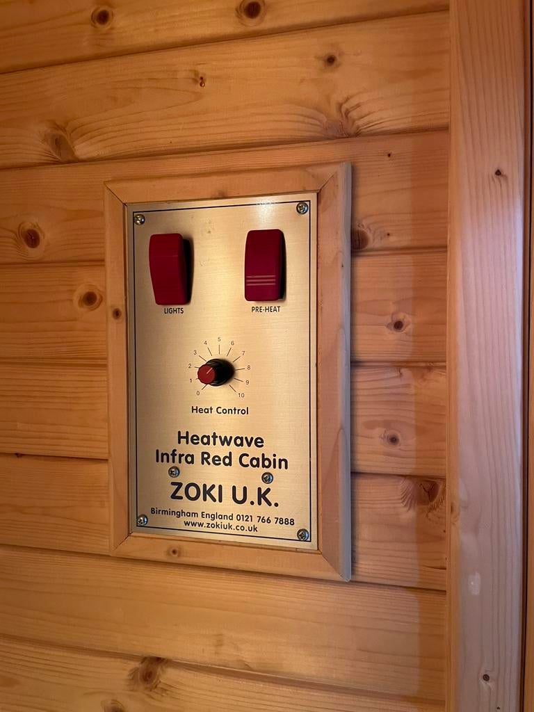 Cabine sauna infrarouge, Sports & Fitness, Sauna, Enlèvement, Comme neuf, Infrarouge, Sauna complet