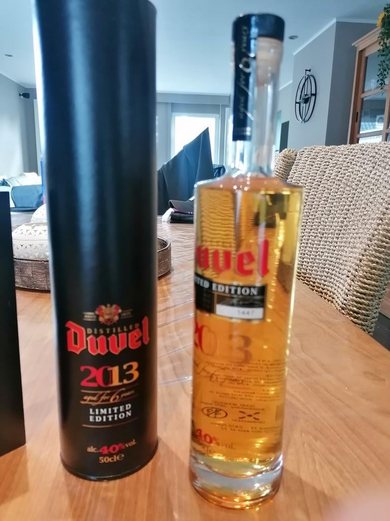 Duvel distilled 2013, Ophalen, Duvel