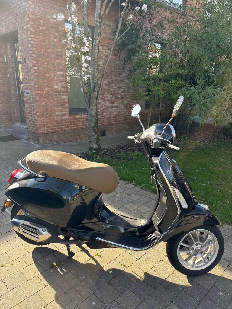 Vespa Primavera E5 50cc zwart, Vélos & Vélomoteurs, Scooters | Vespa, Enlèvement
