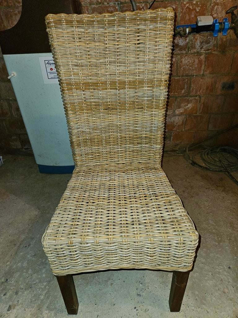 4 rotan stoelen, Huis en Inrichting, Stoelen, Ophalen