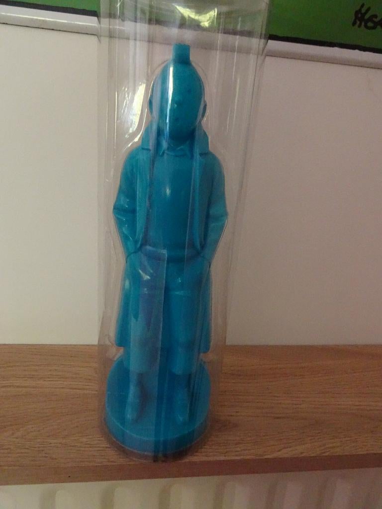 Figurine Tintin - Oscar bleu, Enlèvement ou Envoi, Tintin, Neuf, Statue ou Figurine