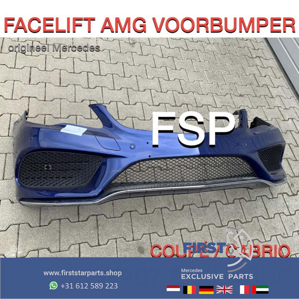 W207 W212 COUPÉ CABRIO FACELIFT AMG VOORBUMPER COMPLEET ORIG