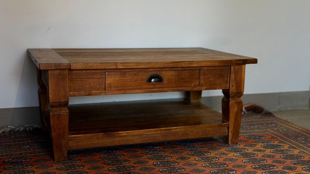 Table basse en teck, Maison & Meubles, Tables | Dessertes, Enlèvement