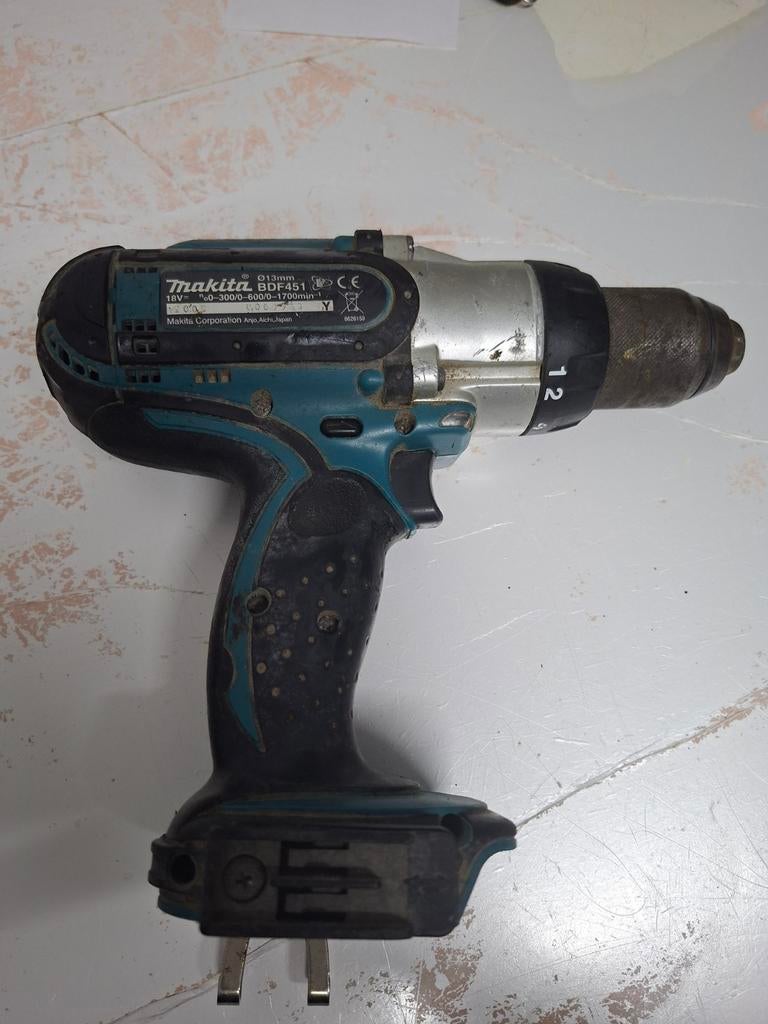 Makita Boormachine, Ophalen, Boormachine