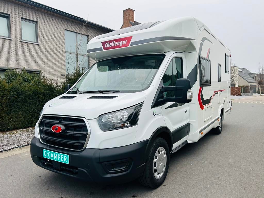 ‼️ford challenger ‼️TWINBED‼️top indeling‼️, Caravans en Kamperen, Mobilhomes, Ringverwarming, Ford, Treinzit, ABS