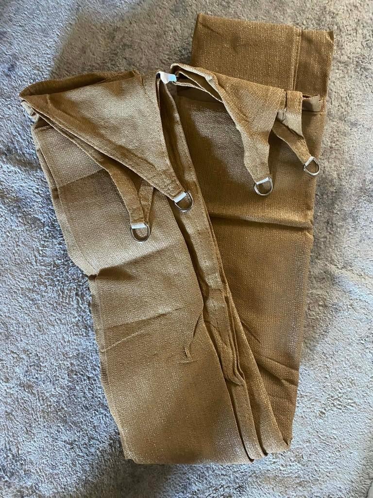 Voile d'ombrage carré 4x4 m Respirante en HDPE, Enlèvement ou Envoi, Comme neuf, X, X