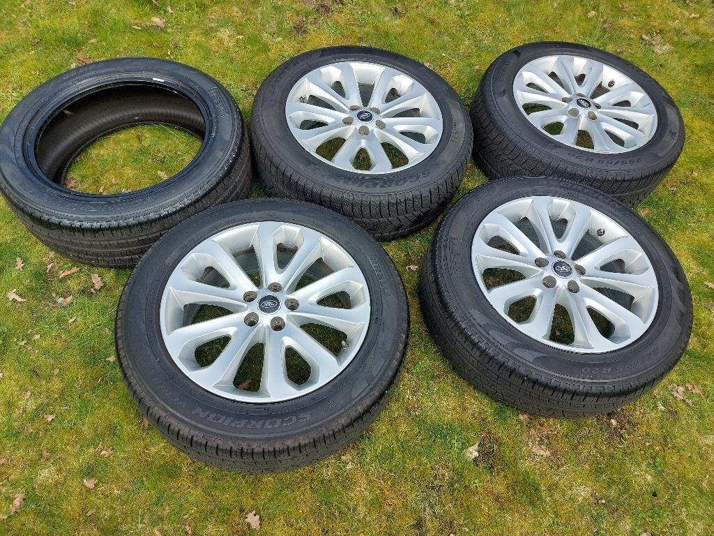 originele Land Rover L405/L494 wielen 20" uitstekende staat, Auto-onderdelen, Banden en Velgen, Overig, Gebruikt, 255 mm, Banden en Velgen