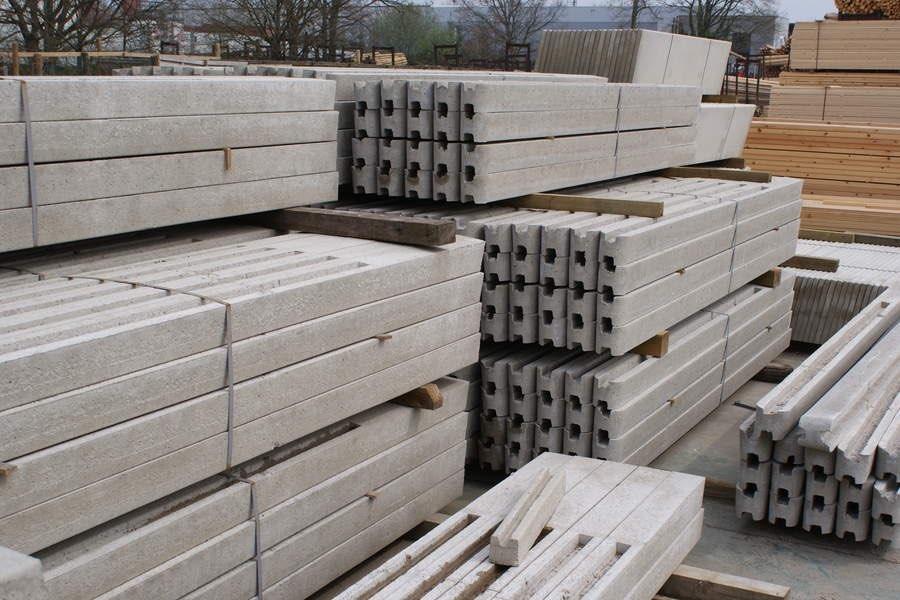 betonpaal / tussenpaal / gleufpaal / Betonplaat, Ophalen, Nieuw, Overige materialen, 100 mm of meer