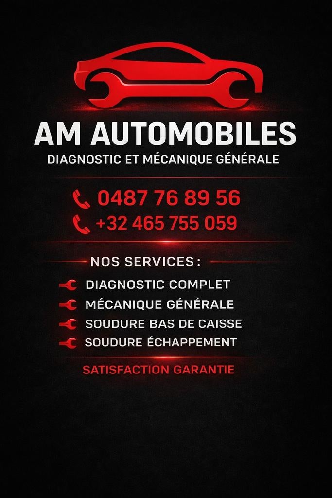 Mécanique automobile/ diagnostic/ soudure/
