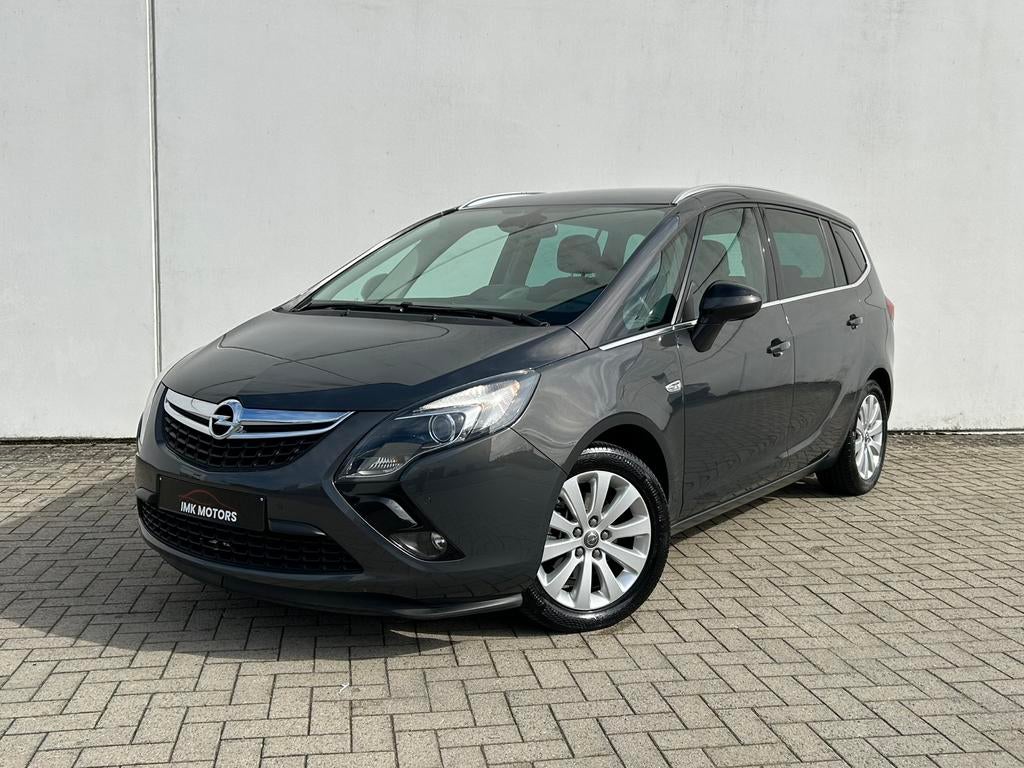 OPEL ZAFIRA TOURER 1.4 Turbo 2015 EURO 6b (MET GARANTIE), Autos, Euro 6, Entreprise, 2 places, Boîte manuelle