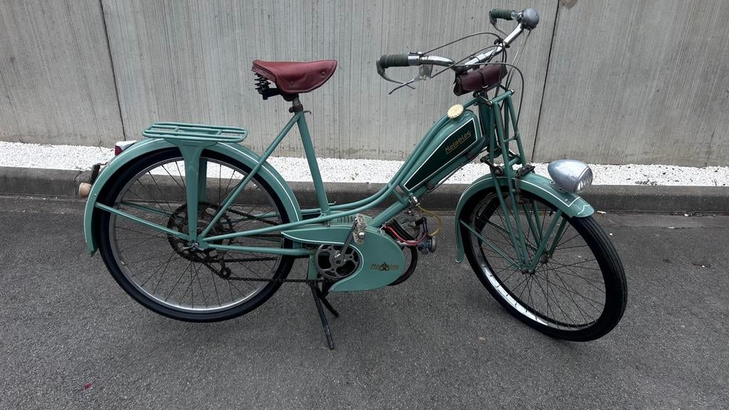 Rare mobylette de collection MOTOBLOC de 1952, Vélos & Vélomoteurs, Enlèvement, Utilisé