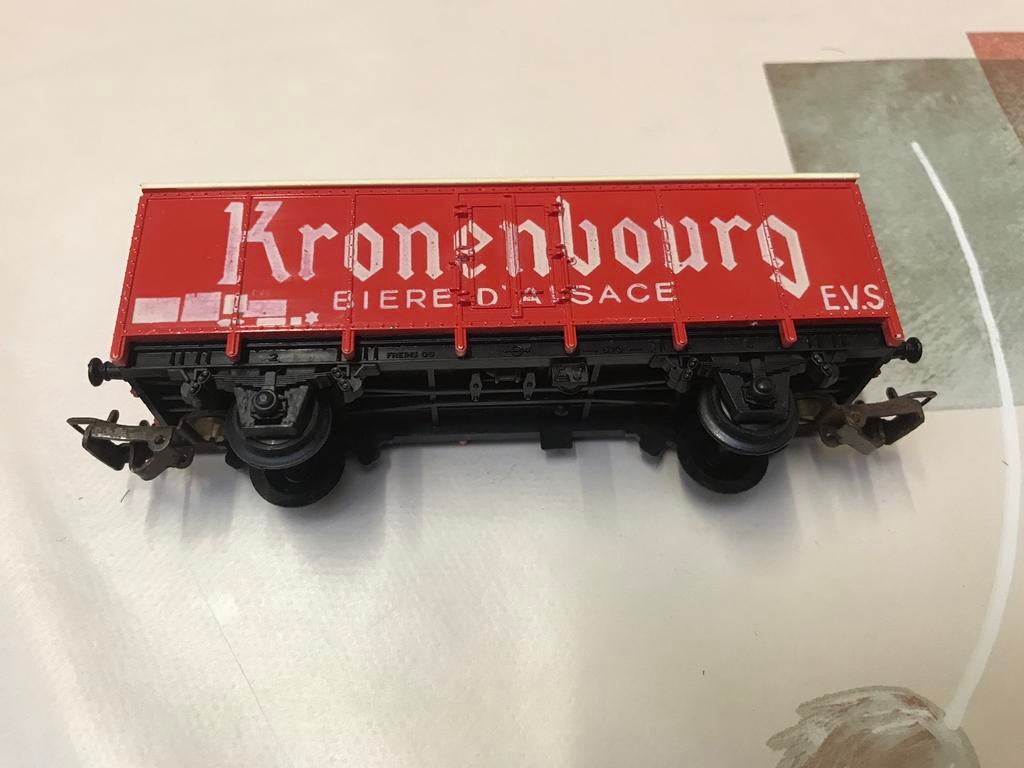Wagon miniature de Kronenbourg, Collections, Enlèvement ou Envoi, Utilisé, Autres types