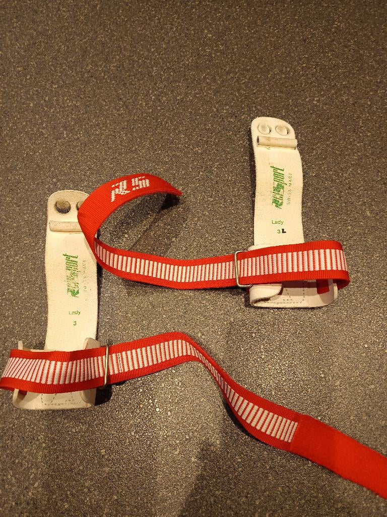 Turnen: gripjes of leertjes voor damesbrug, Sport en Fitness, Turnen, Ophalen of Verzenden, Gebruikt, Overige typen