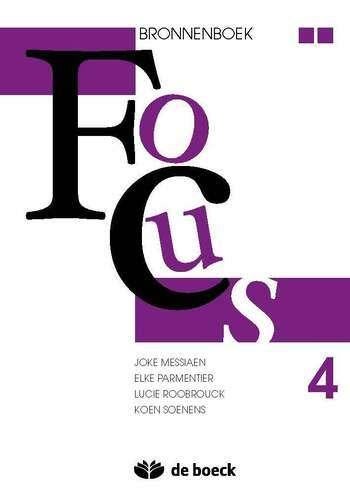 Bronnenboek Focus 4 – Nederlands – Uitgeverij De Boeck, Boeken, ASO, Ophalen of Verzenden, Zo goed als nieuw, De Boeck nv