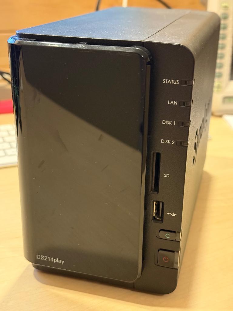 Synology DS214play NAS, Computers en Software, NAS, Ophalen, Zo goed als nieuw
