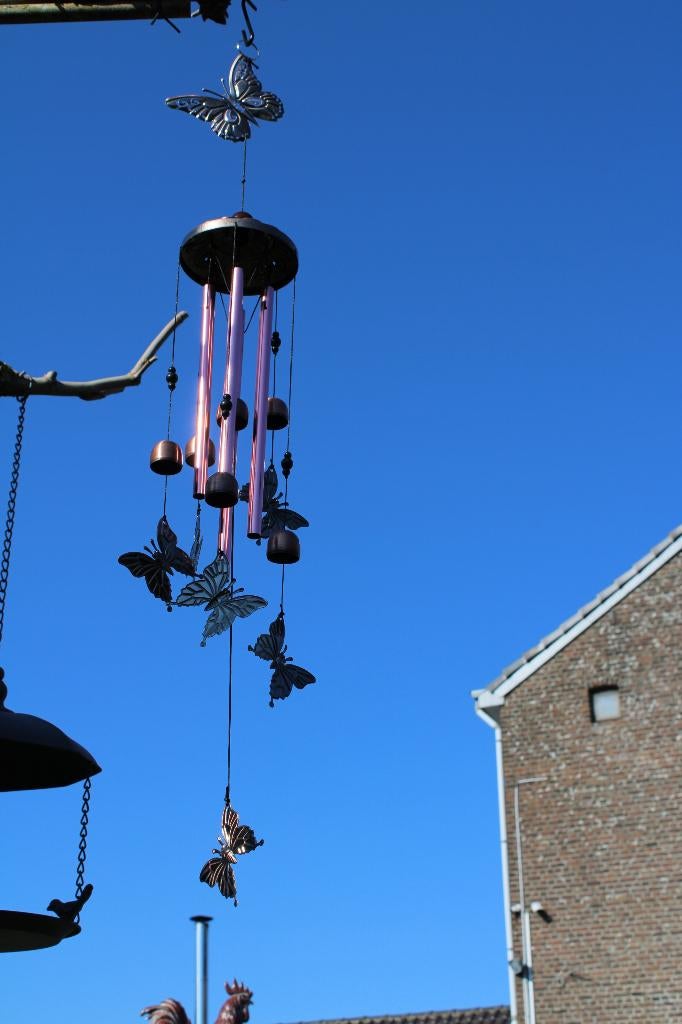 carillon de jardin a vent PAPILLON, Jardin & Terrasse, Enlèvement ou Envoi, Neuf