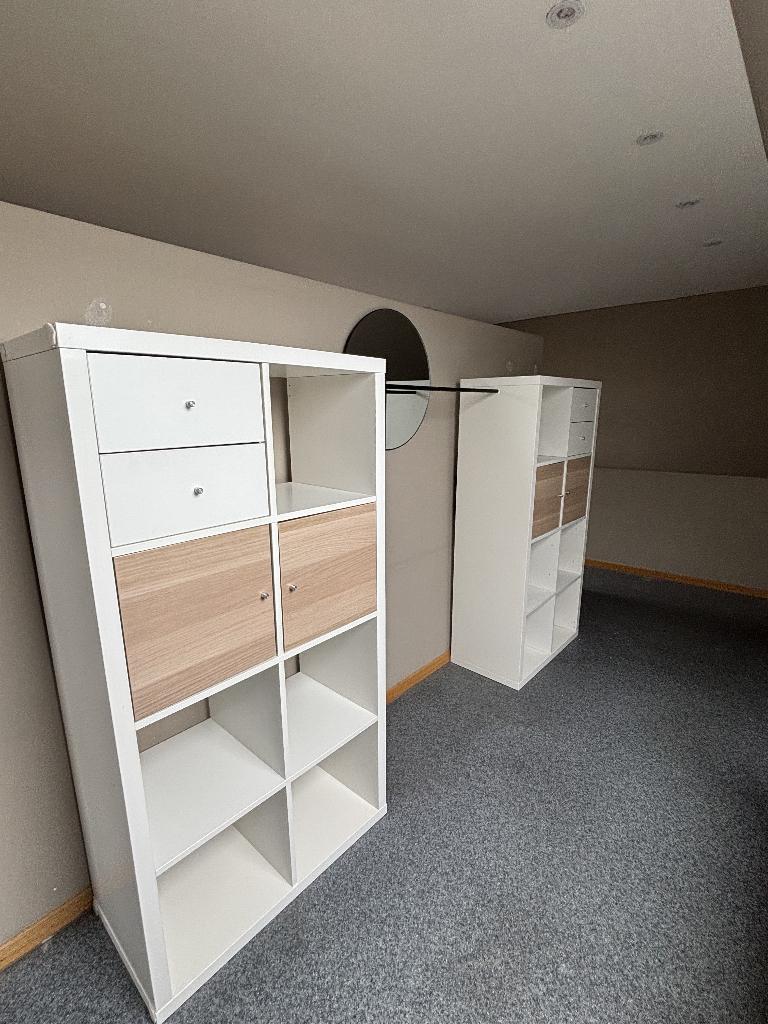 Kledingkast, Huis en Inrichting, Kasten | Kleerkasten, Gebruikt, 100 tot 150 cm, 200 cm of meer, 25 tot 50 cm