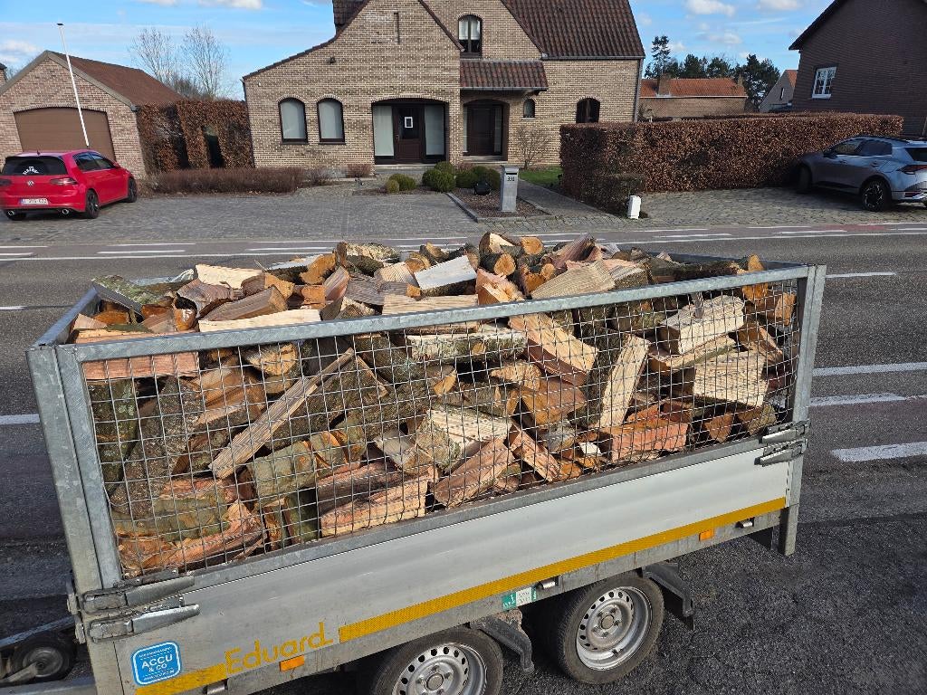 Brandhout, 6 m³ of meer, Ophalen of Verzenden, Eikenhout, Blokken