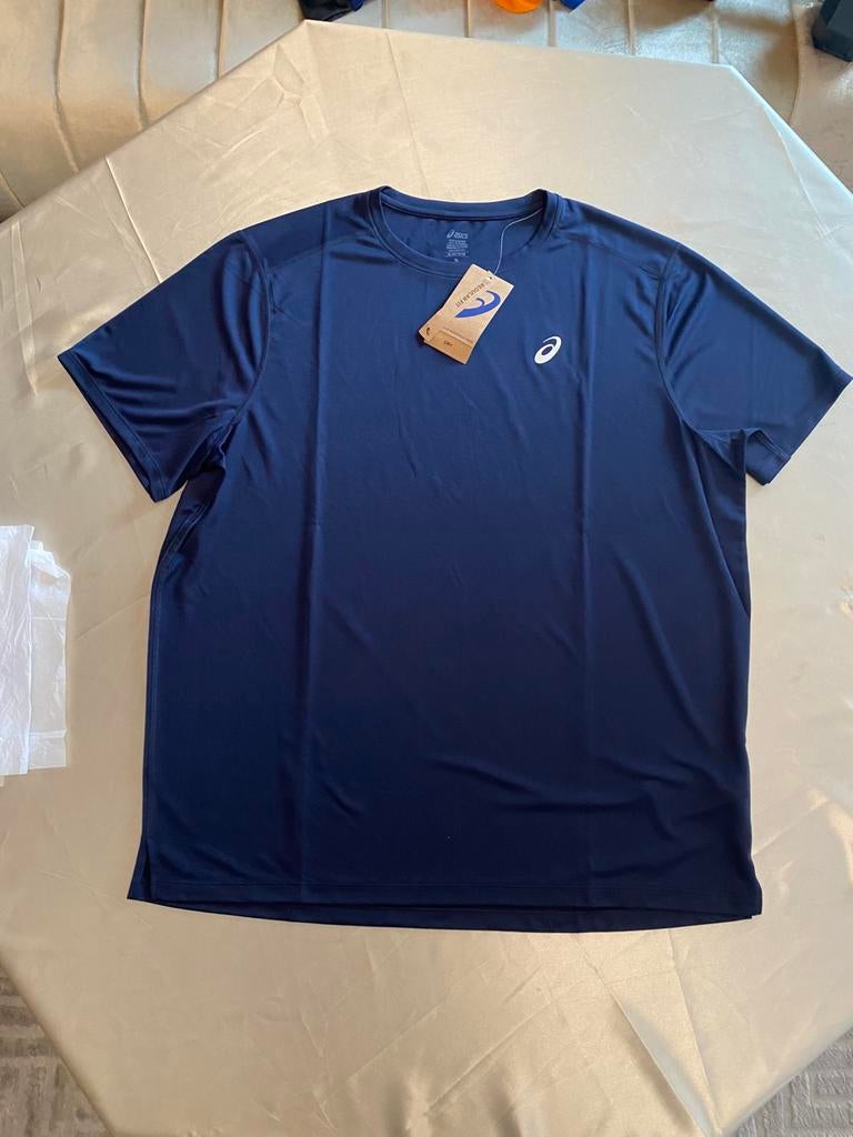 Asics Black T-Shirt, Ophalen of Verzenden, Nieuw, Maat 56/58 (XL), Zwart