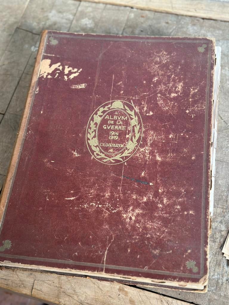 L’Album de la Guerre 1914–1919” – complete set van 2 delen, Ophalen of Verzenden