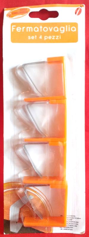 4 fixes nappe orange neuf, Maison & Meubles, Nappes, Enlèvement ou Envoi, Neuf, Intérieur