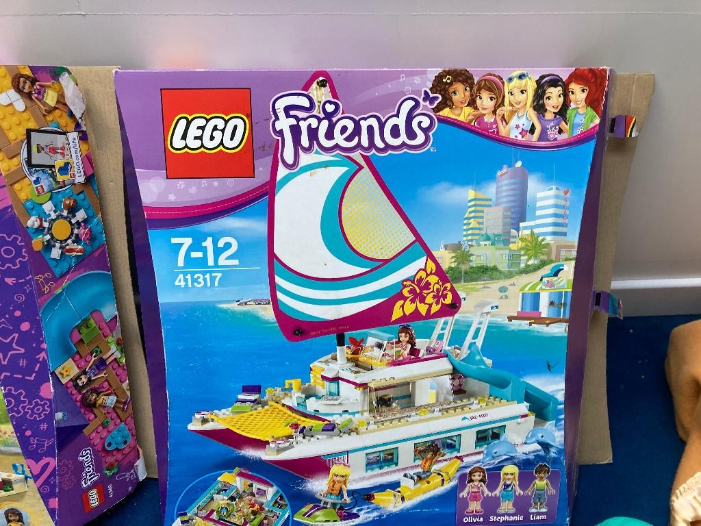 Lego Friends - 41317 - sunshine catamaran, Ophalen, Gebruikt, Complete set, Lego