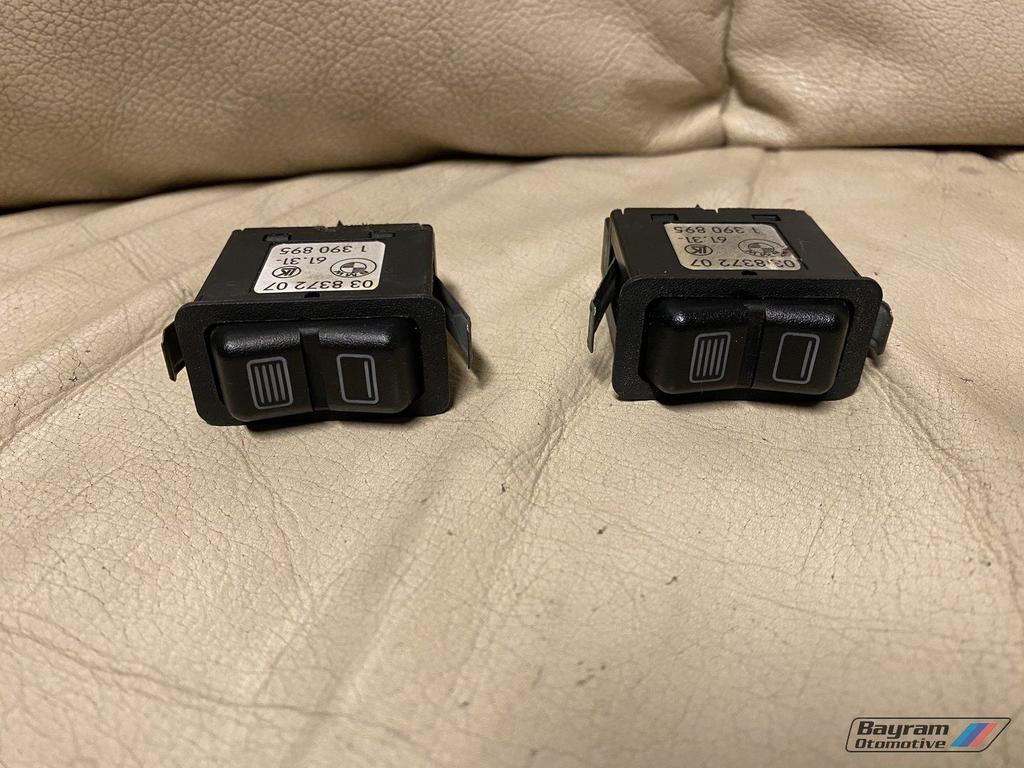 Bmw E34 E32 schakelaar rollo zonnescherm M5 5-serie 7-serie, Auto-onderdelen, -, -, -