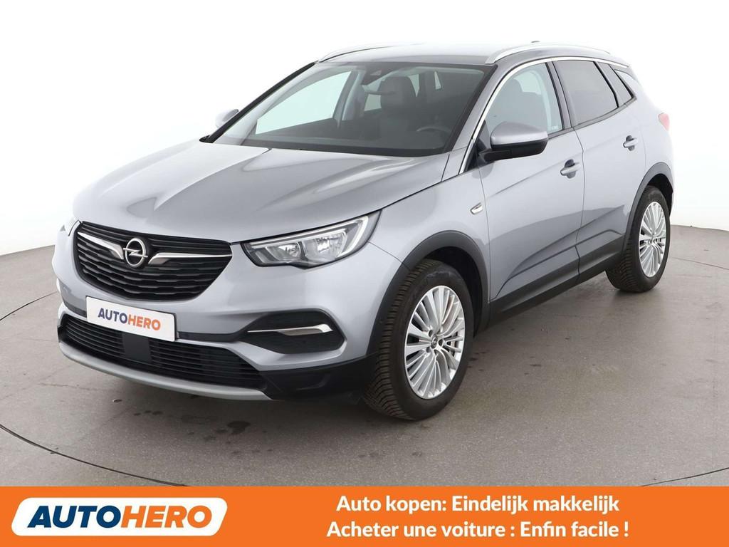 Opel Grandland X 1.2 Turbo Innovation (bj 2018, automaat), Stof, Gebruikt, Euro 6, 1199 cc