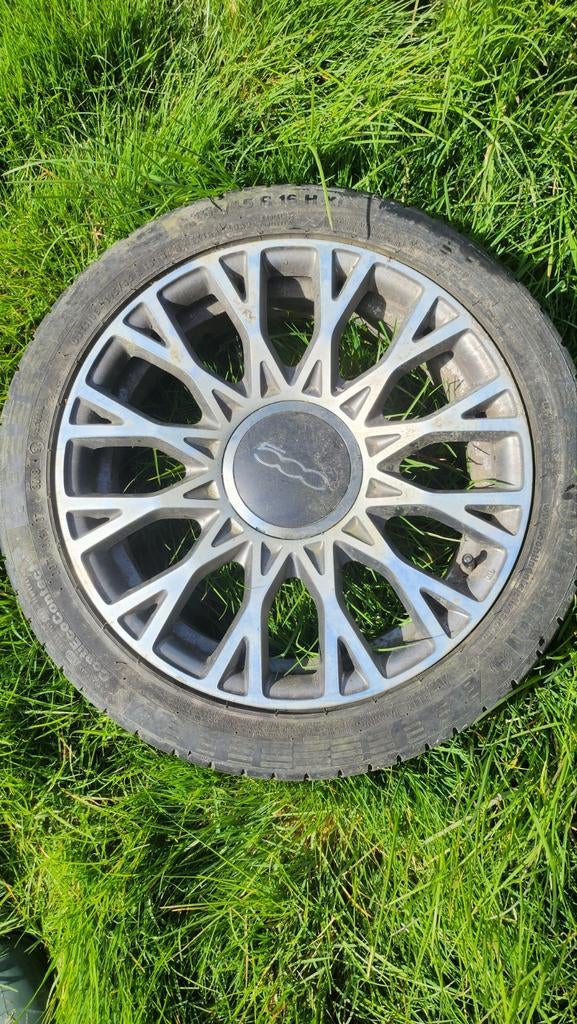 4 jantes en alliage pour Fiat 500c, Enlèvement