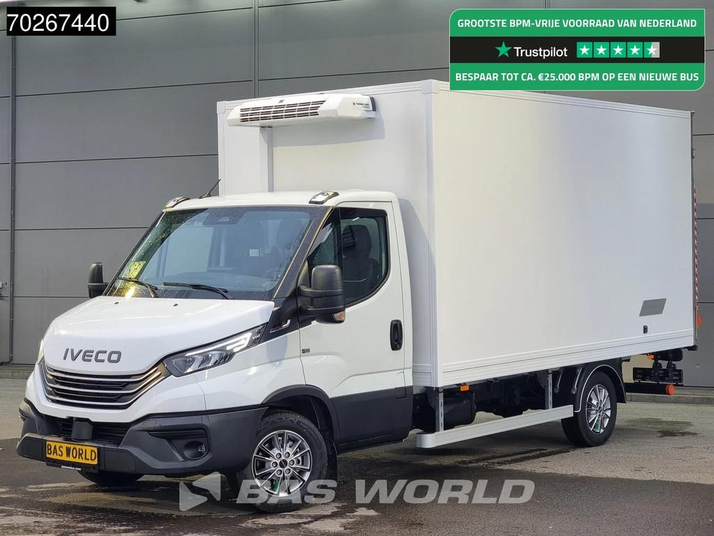 Iveco Daily 35S18 BPM VRIJ! 3.0L Laadklep Koelwagen Vriezer, Auto's, Automaat, Stof, Euro 6, Iveco