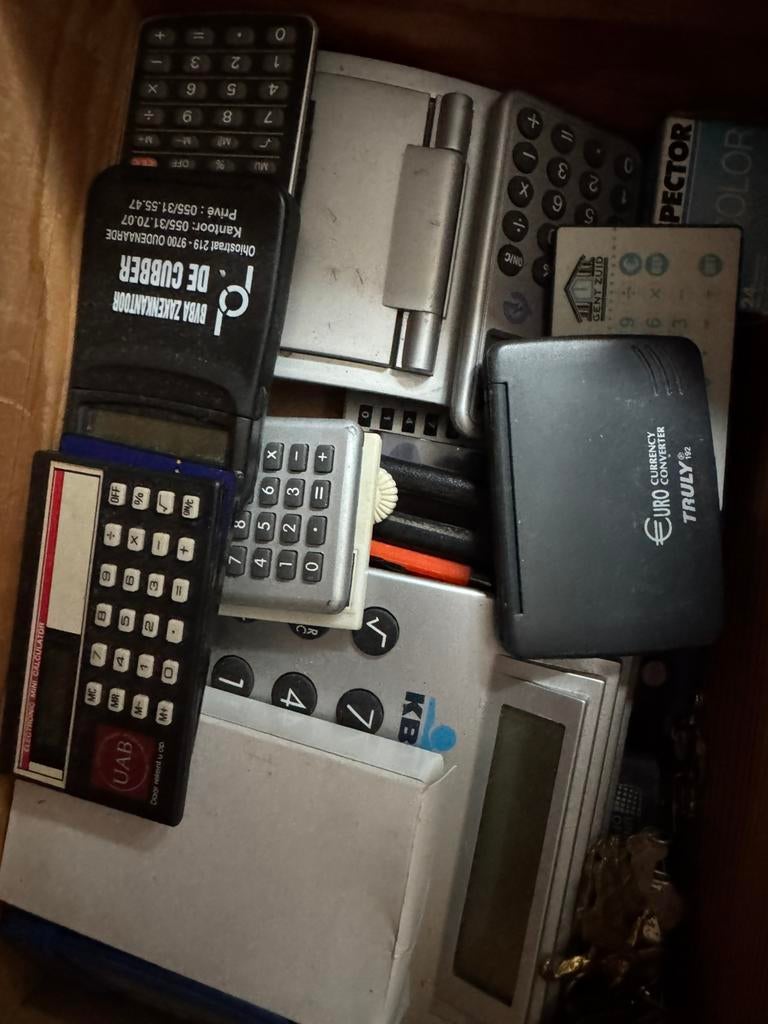 Lot rekenmachines, Divers, Calculatrices, Enlèvement ou Envoi, Comme neuf