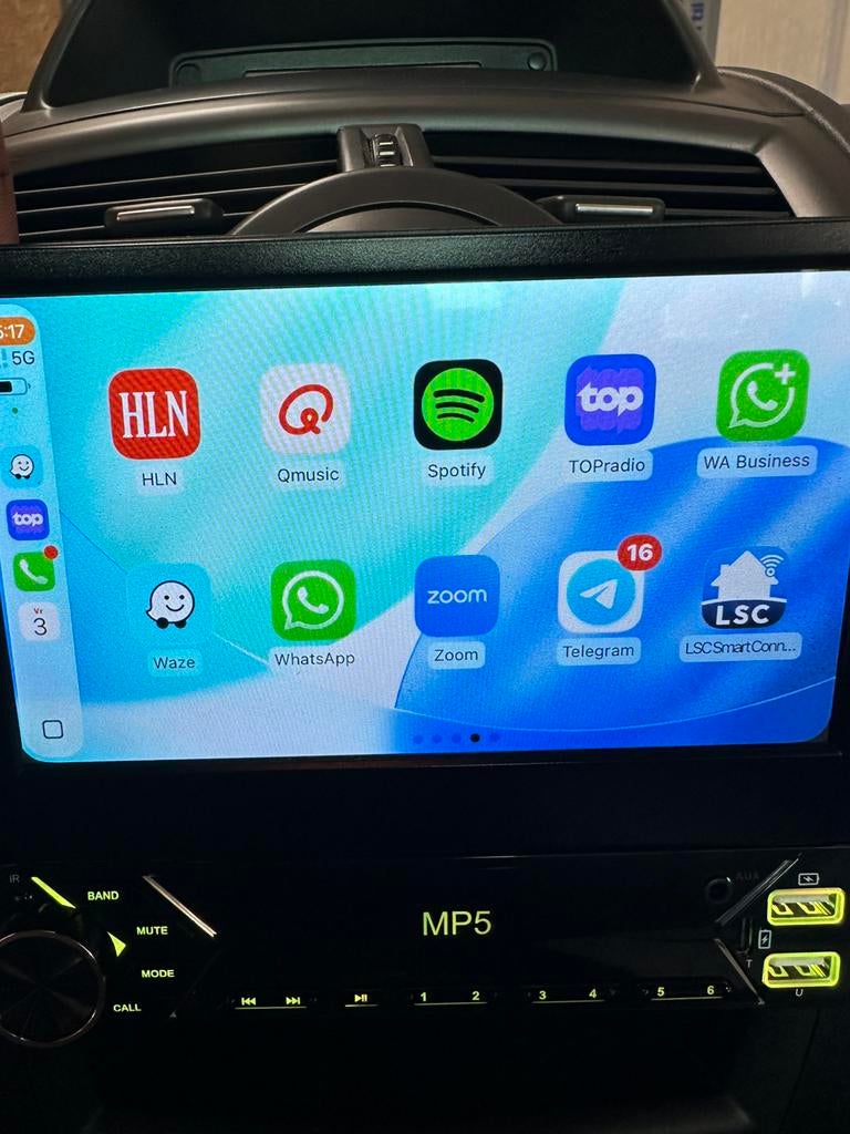 Renault Megane Cabrio 1.6-16V Airco, Carplay & 1j GARANTIE, Auto's, Stof, 4 cilinders, Cabriolet, Bedrijf